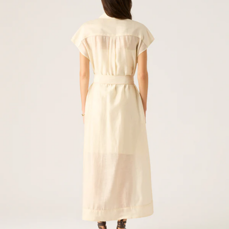 Soleil Shirt Dress / Ivory