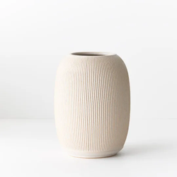 Suki Vase 17 x 12.5 / Ivory