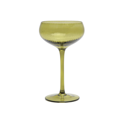 The Lou Coupe Glass Set 2 / Sage