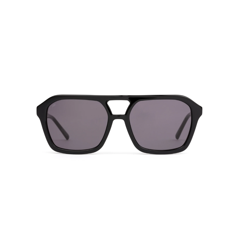 Void Sunglasses / Black + Smokey Grey