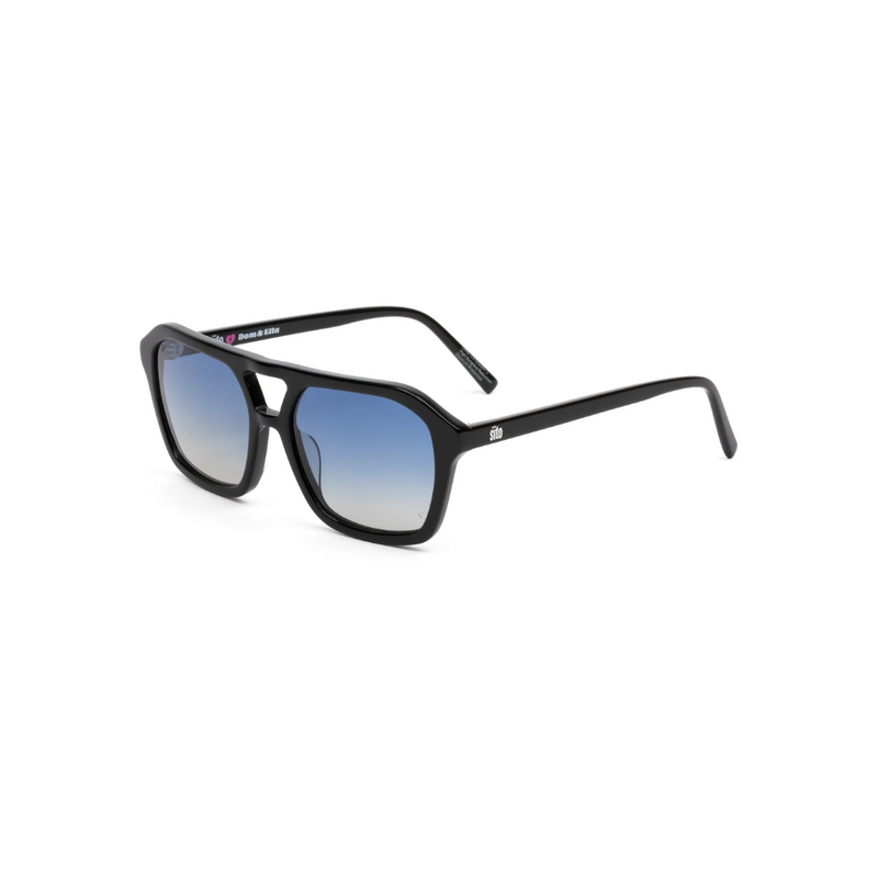 Void Sunglasses  / Black + Smokey Martini Polarised