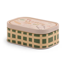 Bistro Printed Tin Candle Baguette - Thyme & Rosemary