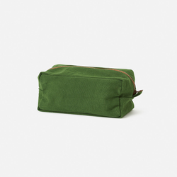 Marlo Contrast Wash Bag Large / Spirulina + Masala