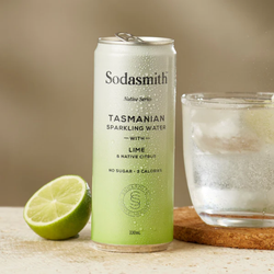 Sparkling Water Lime / 4 pack