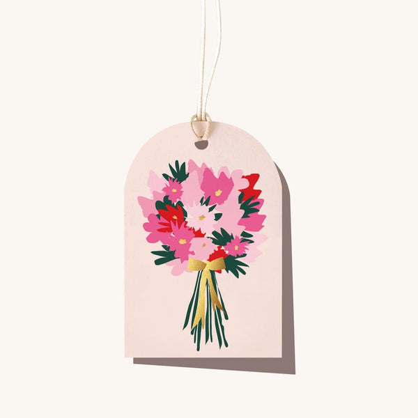 Flower Bunch Gift Tag