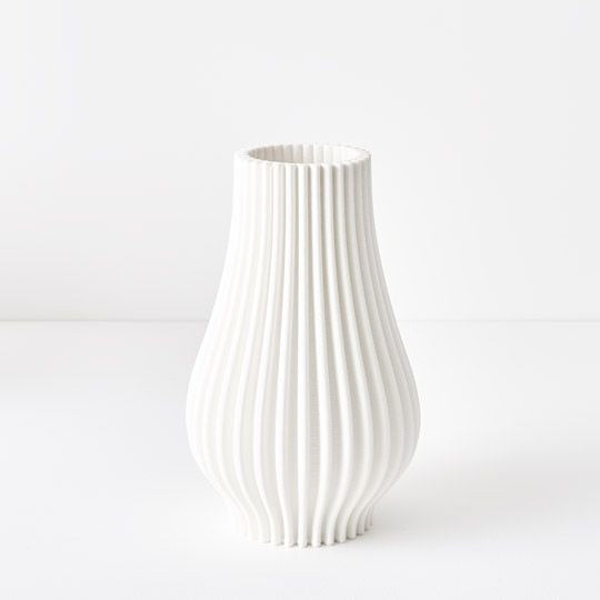 Ezra Vase 18 x 30cm / Ivory