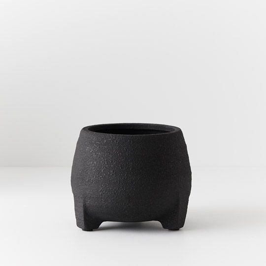 Soffie Pot 14cm / Black