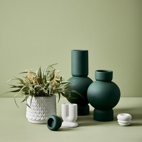 Isobel Vase Emerald Tall