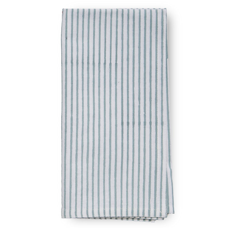 Bromley Stripe Napkin Set 4 / Sage