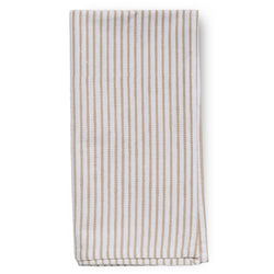 Bromley Stripe Napkin Set 4 / Taupe