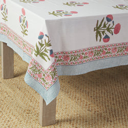 Tableau Poppy Tablecloth Medium / Pink