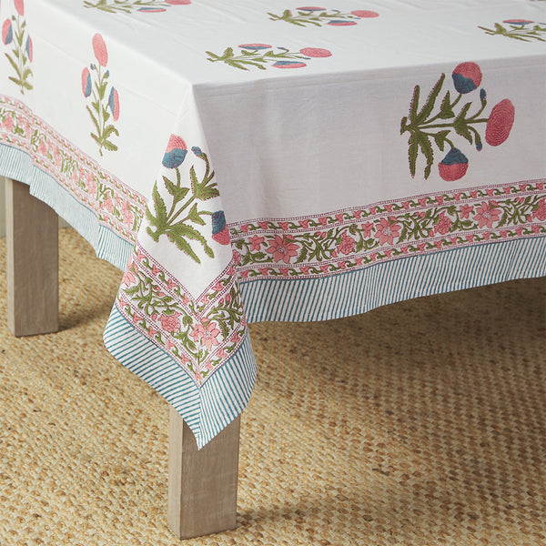 Tableau Poppy Tablecloth Large / Pink