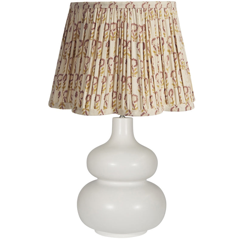 Margate Pleated Scalloped Shade