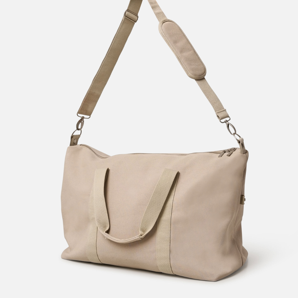 Canvas Weekend Bag OS / Beige