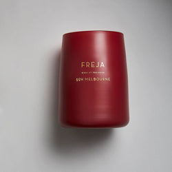 Freja / Rouge Matte Glass Candle