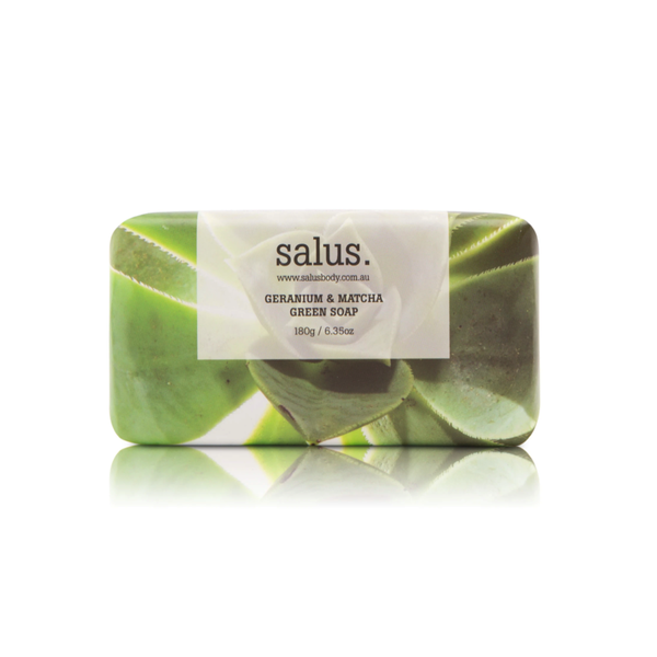 Geranium & Matcha Green Soap