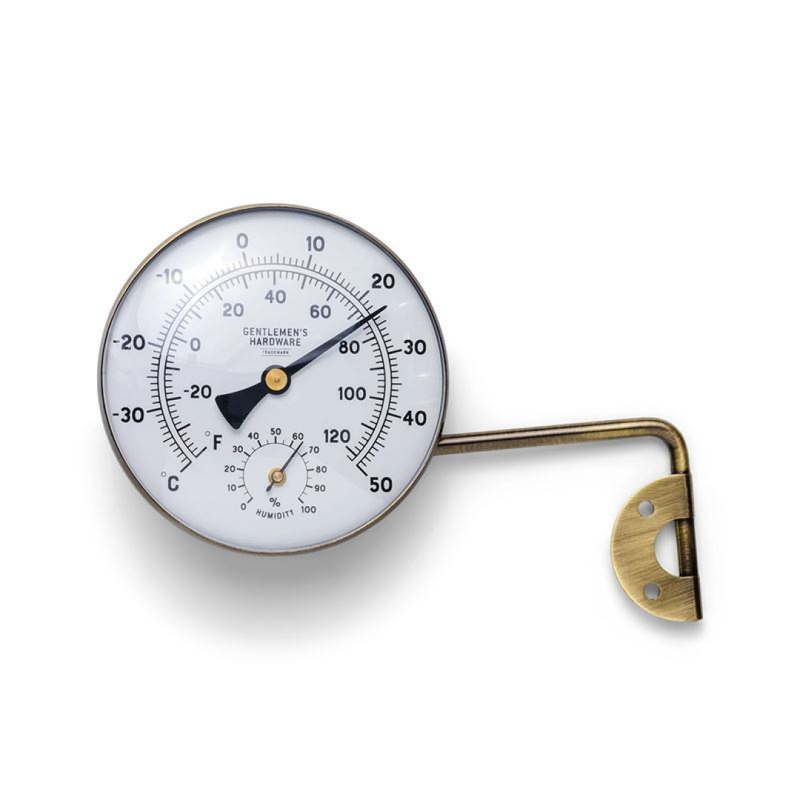 Metal Garden Thermometer