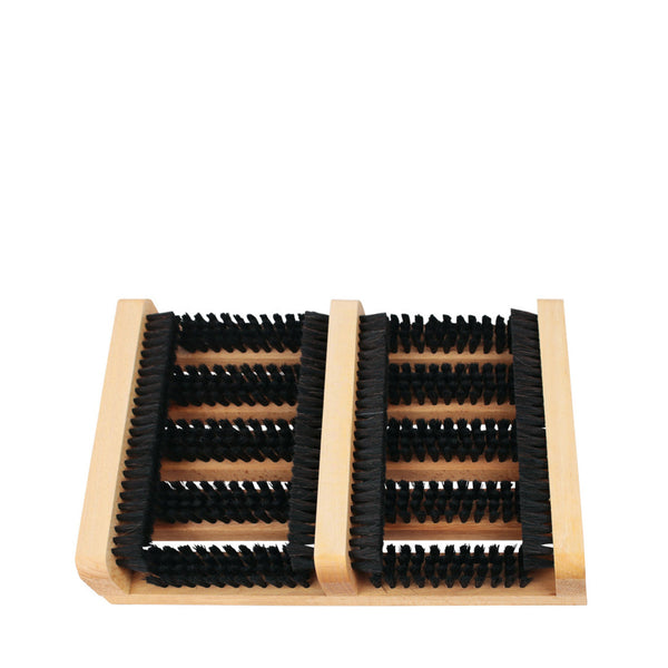 Beechwood Doormat- Side Scrapers