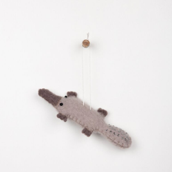 Wanderlust Hanging Felt Platypus