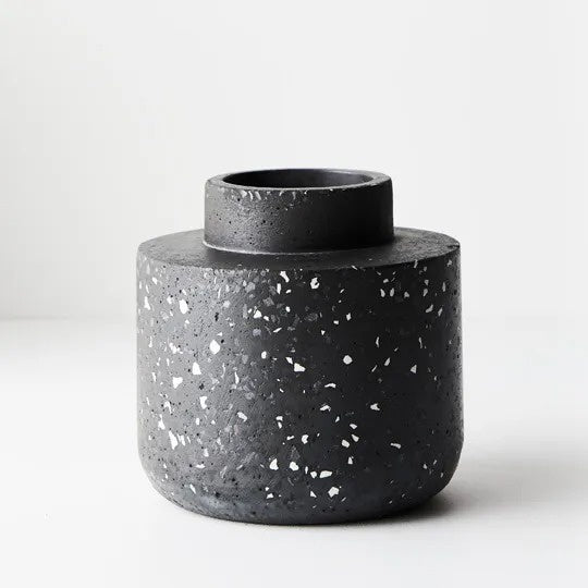 Tucci Vase Black Small