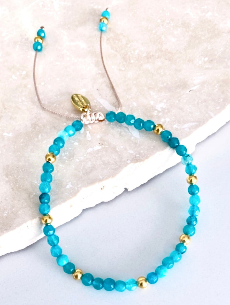 Riviera Bracelet / Turquoise Gold